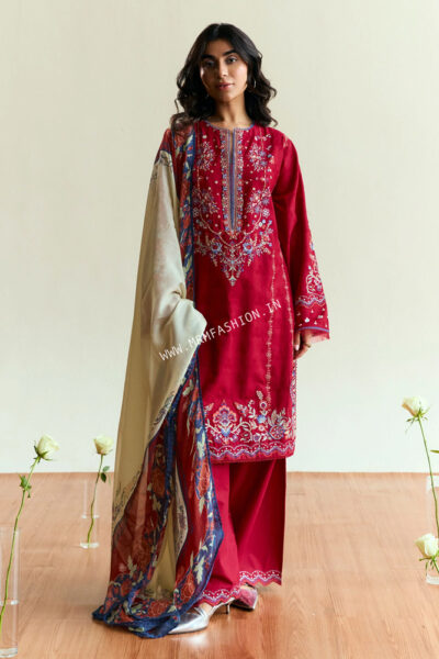 Coco Lawn Eid Edit By Zara Shahjahan 2025 | D-08