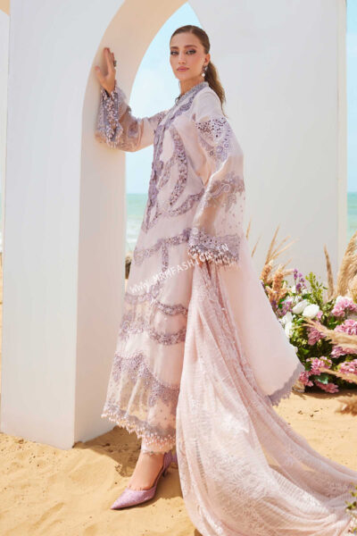 Maria B Lawn Eid 2025 | EL-25-02 - Image 2