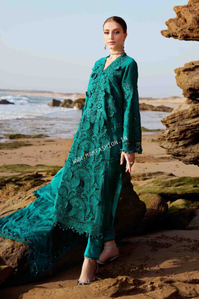 Maria B Lawn Eid 2025 | EL-25-05 - Image 2
