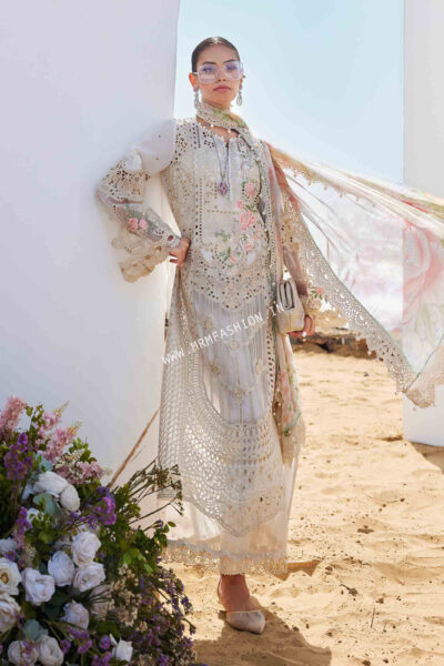 Maria B Lawn Eid 2025 | EL-25-07 - Image 2
