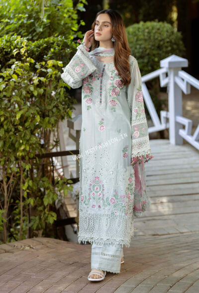 Gardenia Embroidered Semi Stitched Lawn By Adans Libas | D - 2621