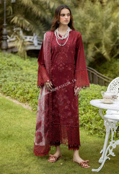 Gardenia Embroidered Semi Stitched Lawn By Adans Libas | D - 2622