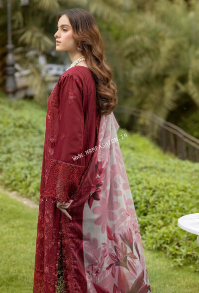 Gardenia Embroidered Semi Stitched Lawn By Adans Libas | D - 2622 - Image 2