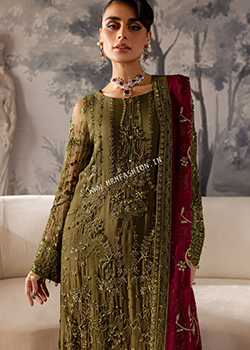 Elanora Embroidered Chiffon By Nureh Vol 3 2024 - Original