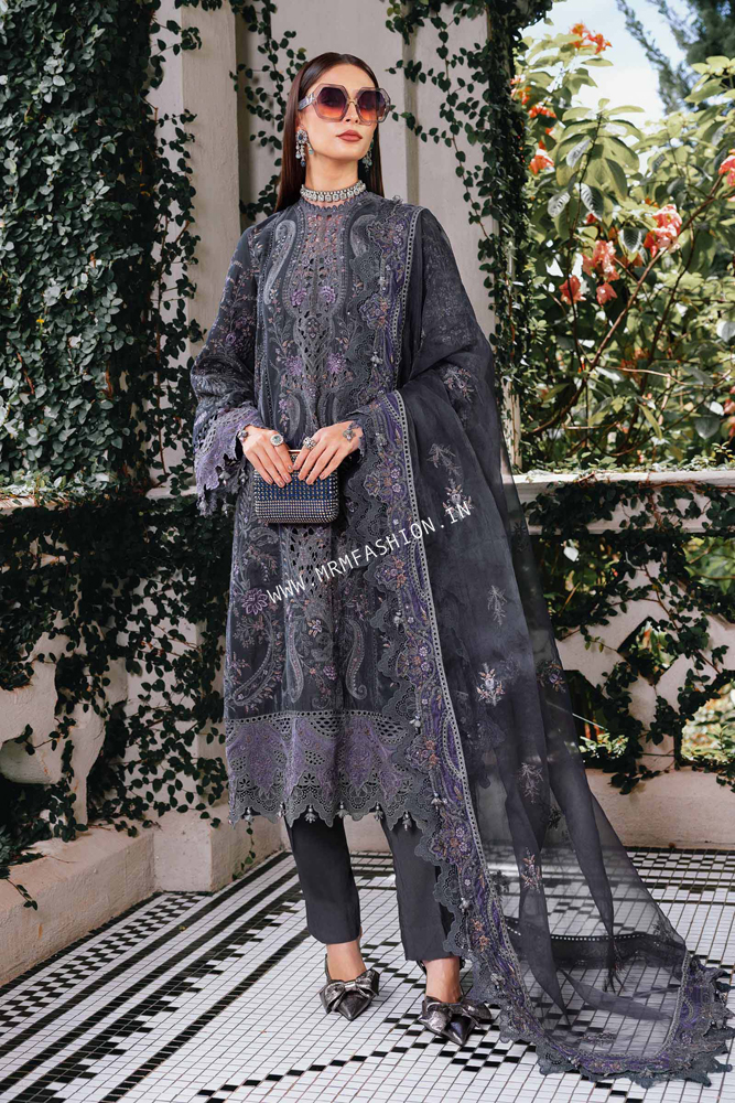 Maria B Winter Luxe 2025 | WL-1305-Grey
