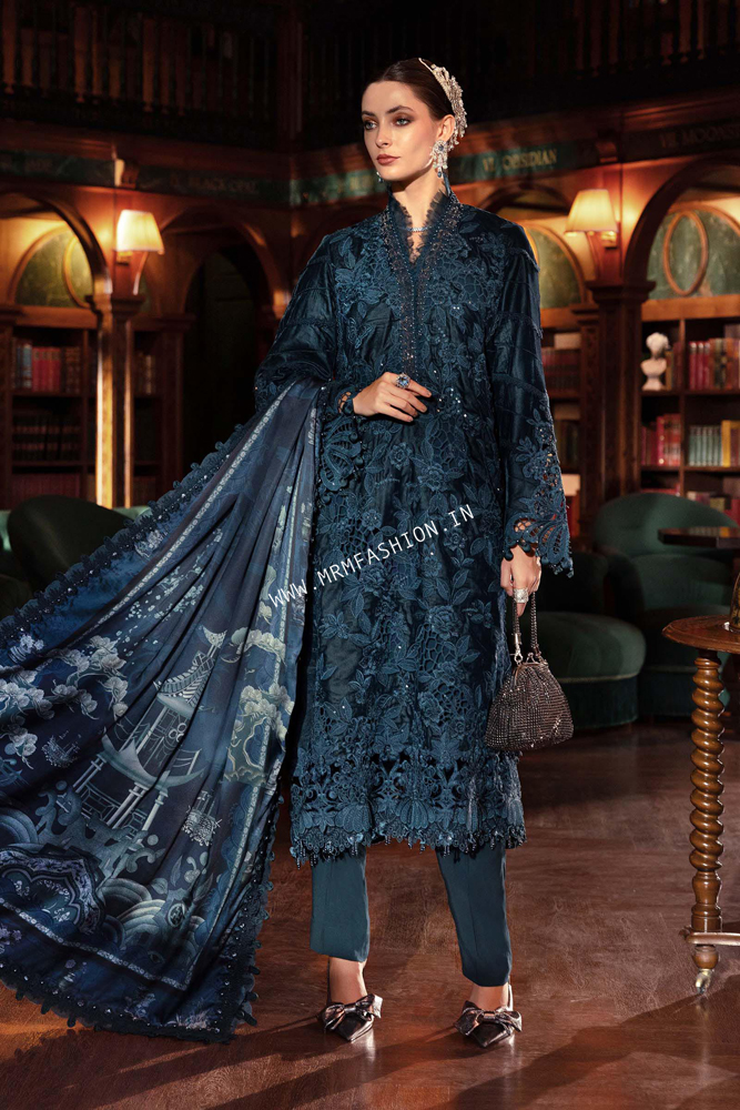 Maria B Winter Luxe 2025 | WL-1310-Teal
