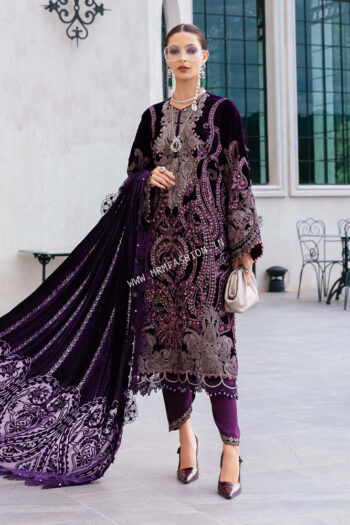 Maria B Winter Luxe 2025 | WL-1311-Purple
