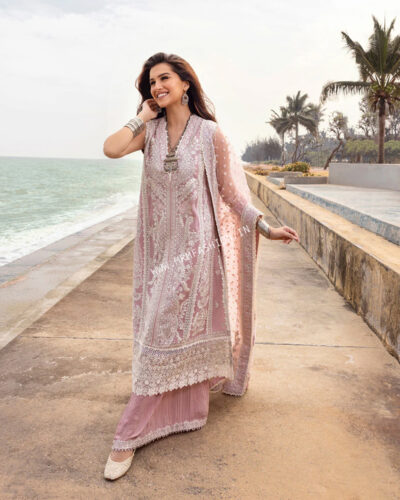 Zinnia Luxury Lawn By Faiza Saqlain ' 25 | Amaryllis