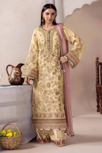 Chantelle Semi Stitched Chiffon By ZA Clothes ' 26 | D-1051