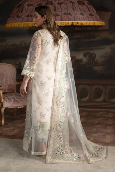 Elanora Embroidered Chiffon By Nureh Vol-2 2-025 | NEL - 69 - Image 2