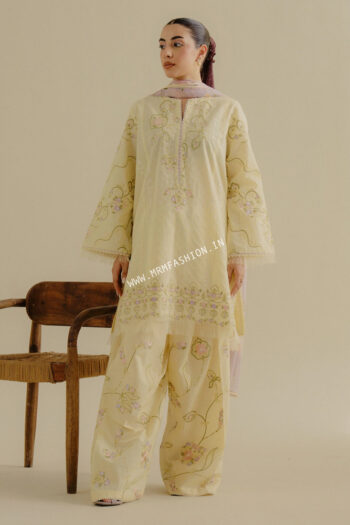 Coco Embroidered Lawn DROP II By Zara Shahjahan 2025 | D - 01A