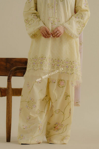 Coco Embroidered Lawn DROP II By Zara Shahjahan 2025 | D - 01A - Image 2