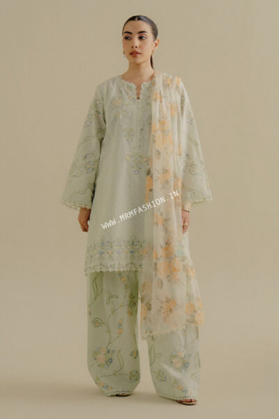 Coco Embroidered Lawn DROP II By Zara Shahjahan 2025 | D - 01B