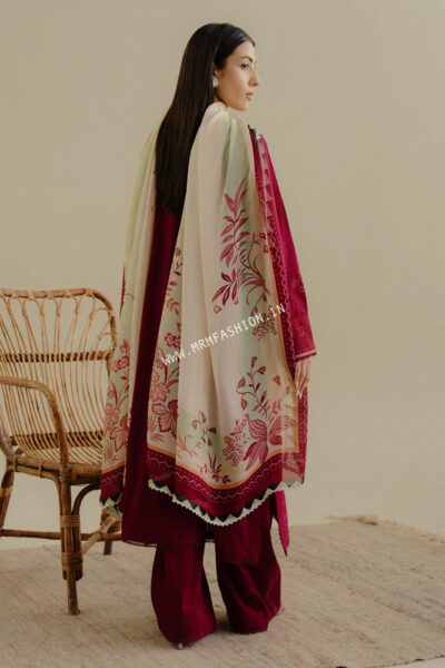 Coco Embroidered Lawn DROP II By Zara Shahjahan 2025 | D - 03B - Image 2