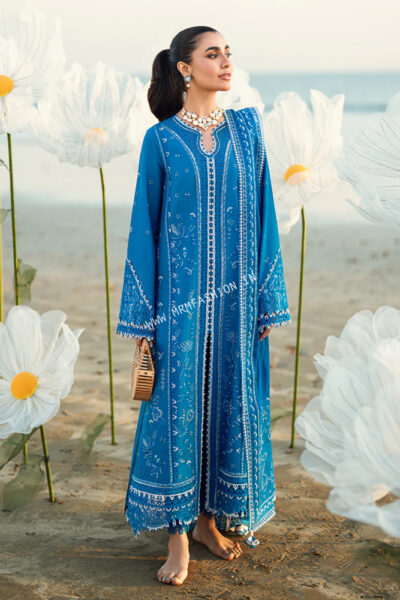 Sahil Luxury Lawn By Qalamkar ' 25 | FK - 03