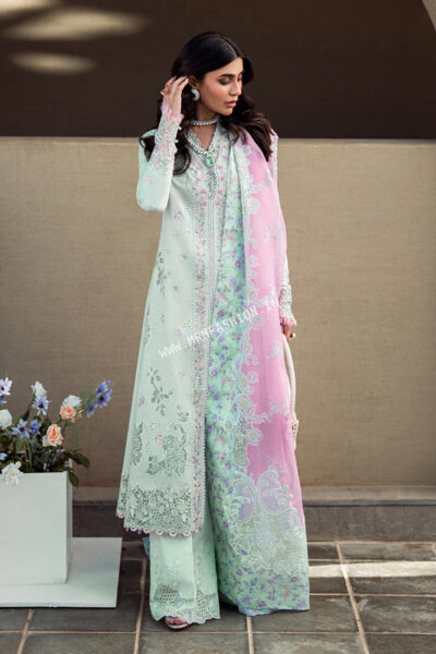 Sahil Luxury Lawn By Qalamkar ' 25 | FK - 04