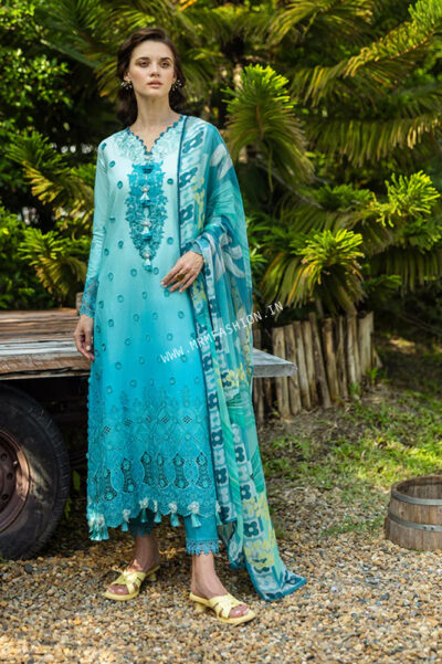 Solace Chikankari Lawn By Mushq ' 25 | Amore