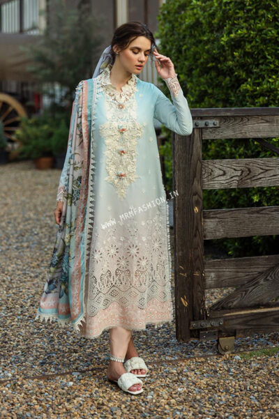 Solace Chikankari Lawn By Mushq ' 25 | Casa - Image 2