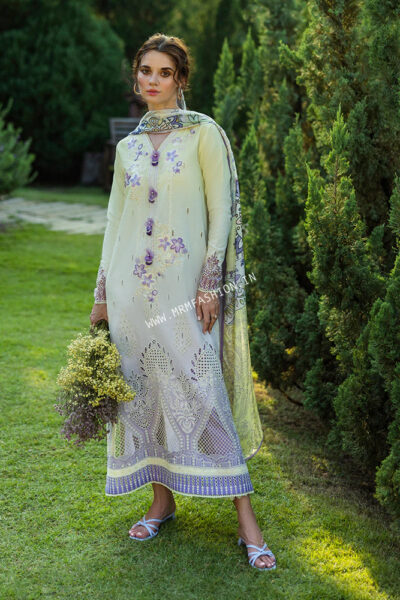 Solace Chikankari Lawn By Mushq ' 25 | Gioia - Image 2