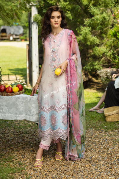 Solace Chikankari Lawn By Mushq ' 25 | Sorriso