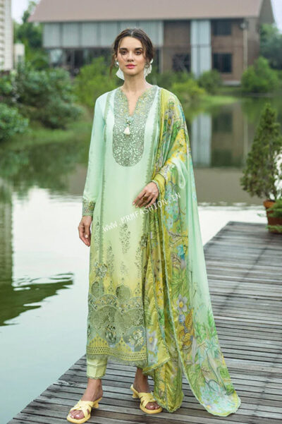 Solace Chikankari Lawn By Mushq ' 25 | Unione