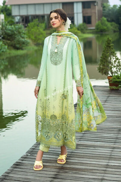 Solace Chikankari Lawn By Mushq ' 25 | Unione - Image 2