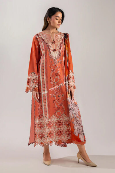 Manaram Luxury Lawn By Mushq ' 25 | Design - 07