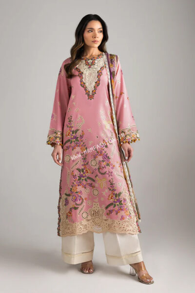 Manaram Luxury Lawn By Mushq ' 25 | Design - 12