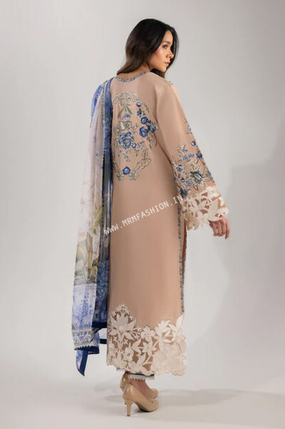 Manaram Luxury Lawn By Mushq ' 25 | Design - 15 - Image 2