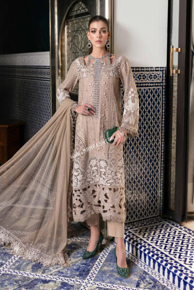 Maria B Luxury Lawn ' 25 | D-2502A