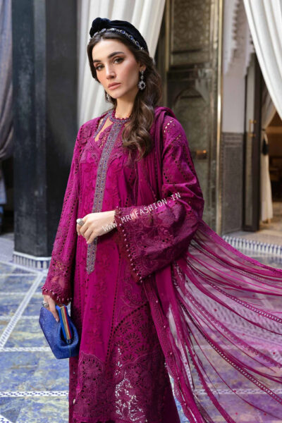 Maria B Luxury Lawn ' 25 | D-2502B - Image 2