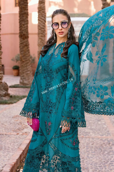 Maria B Luxury Lawn ' 25 | D-2513B - Image 2