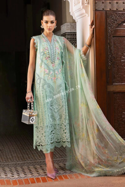 Maria B Luxury Lawn ' 25 | D-2514A