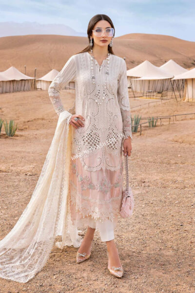 Maria B Luxury Lawn ' 25 | D-2515A