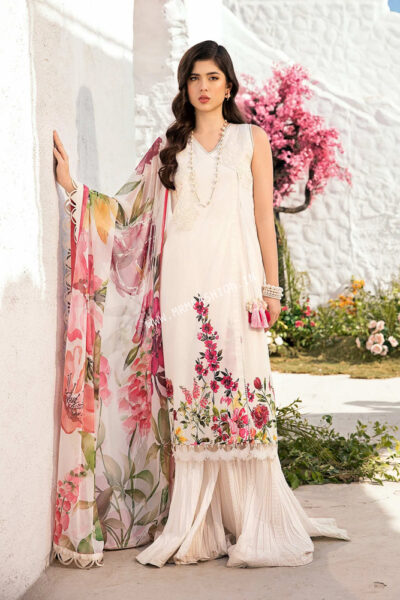 Maria B M.Basics Lawn Volume 1 ' 25 | Design - 701 B