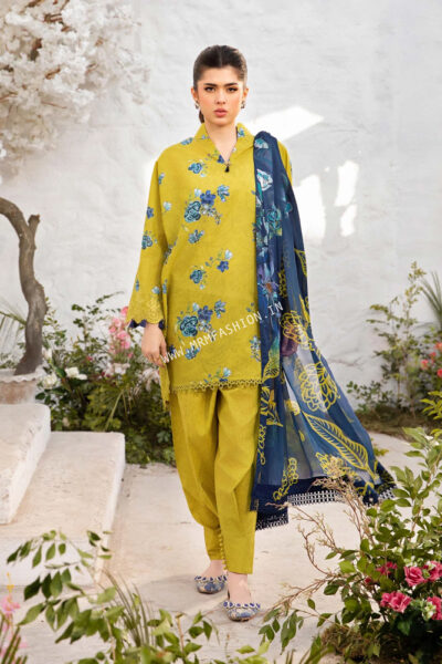 Maria B M.Basics Lawn Volume 1 ' 25 | Design - 702 A