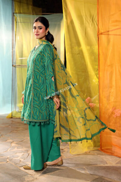 Maria B M.Basics Lawn Volume 1 ' 25 | Design - 704 A - Image 2