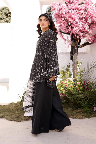 Maria B M.Basics Lawn Volume 1 ' 25 | Design - 704 B - Image 2