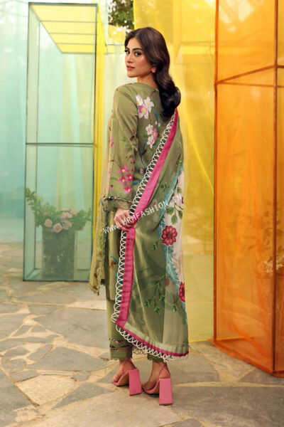 Maria B M.Basics Lawn Volume 1 ' 25 | Design - 707 A - Image 2