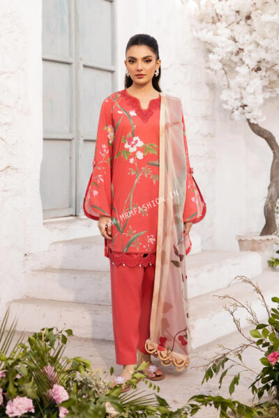 Maria B M.Basics Lawn Volume 1 ' 25 | Design - 707 B