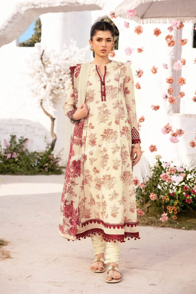 Maria B M.Basics Lawn Volume 1 ' 25 | Design - 708 A