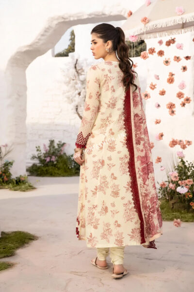 Maria B M.Basics Lawn Volume 1 ' 25 | Design - 708 A - Image 2