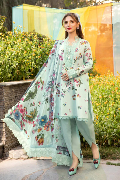 Maria B M.Basics Lawn Volume 1 ' 25 | Design - 709 B