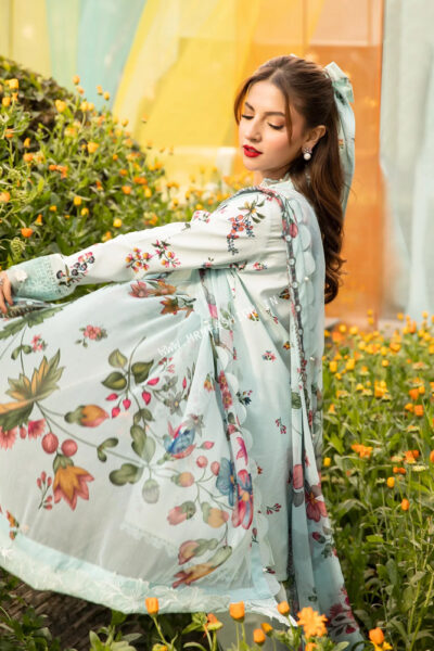 Maria B M.Basics Lawn Volume 1 ' 25 | Design - 709 B - Image 2