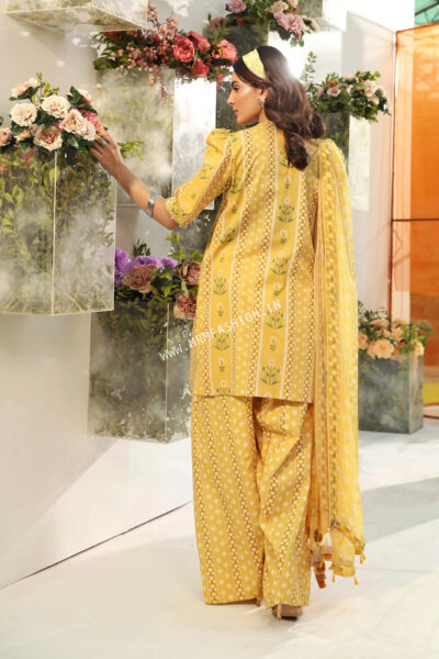 Maria B M.Basics Lawn Volume 1 ' 25 | Design - 711 A - Image 2