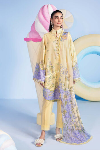 Maria B M.Basics Spring Summer Lawn ' 26 | MB-CUSV13-01A