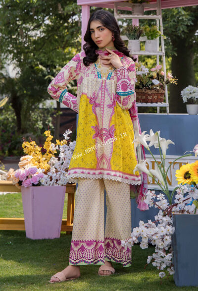 ZA Prints Lawn 2025 | D - 2020