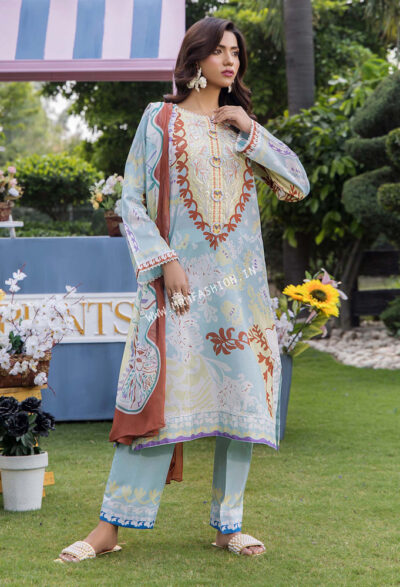 ZA Prints Lawn 2025 | D - 2021