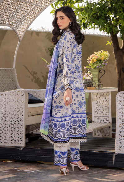 ZA Prints Lawn 2025 | D - 2027 - Image 2