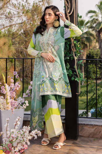 ZA Prints Lawn 2025 | D - 2032